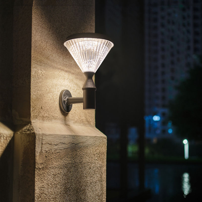 DC 6V High Brightness 5w Solar Wall Light Zewnętrzna bezprzewodowa lampa bezpieczeństwa SMD2835