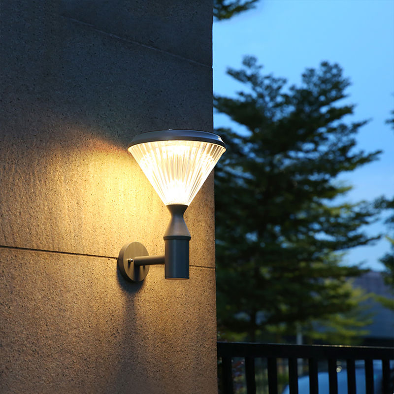 DC 6V High Brightness 5w Solar Wall Light Zewnętrzna bezprzewodowa lampa bezpieczeństwa SMD2835