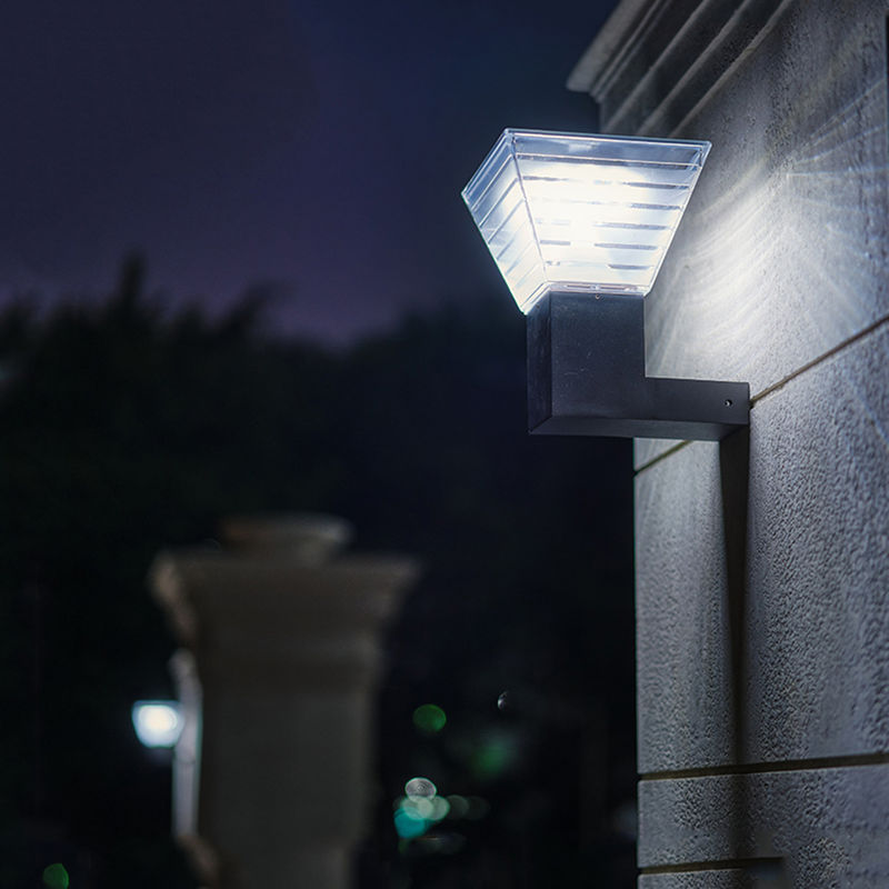 90 lm / w LED Solar Wall Light Outdoor 3.2V Nowoczesna lampa zewnętrzna ABS Garden Landscape