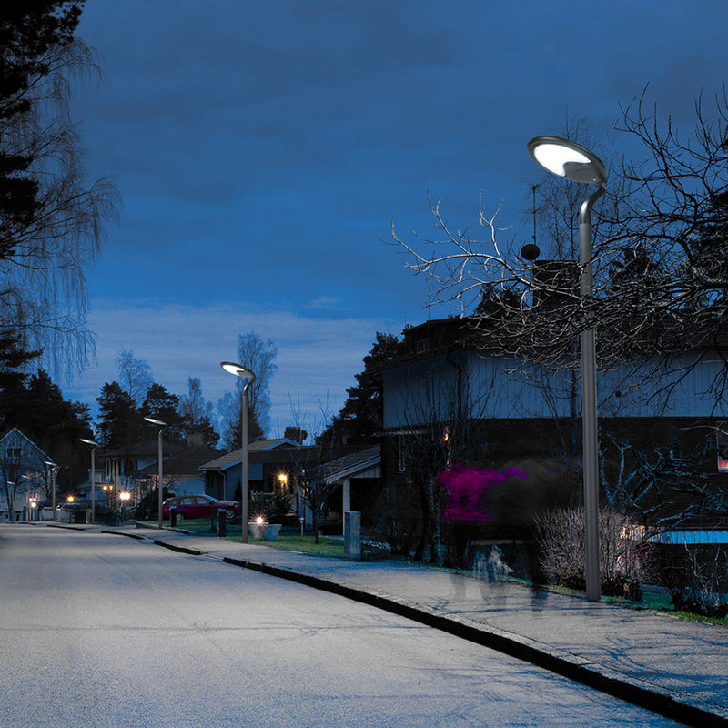 Street Courtyard 25W Solarne oświetlenie ogrodowe LED do użytku domowego Elektrownia słoneczna