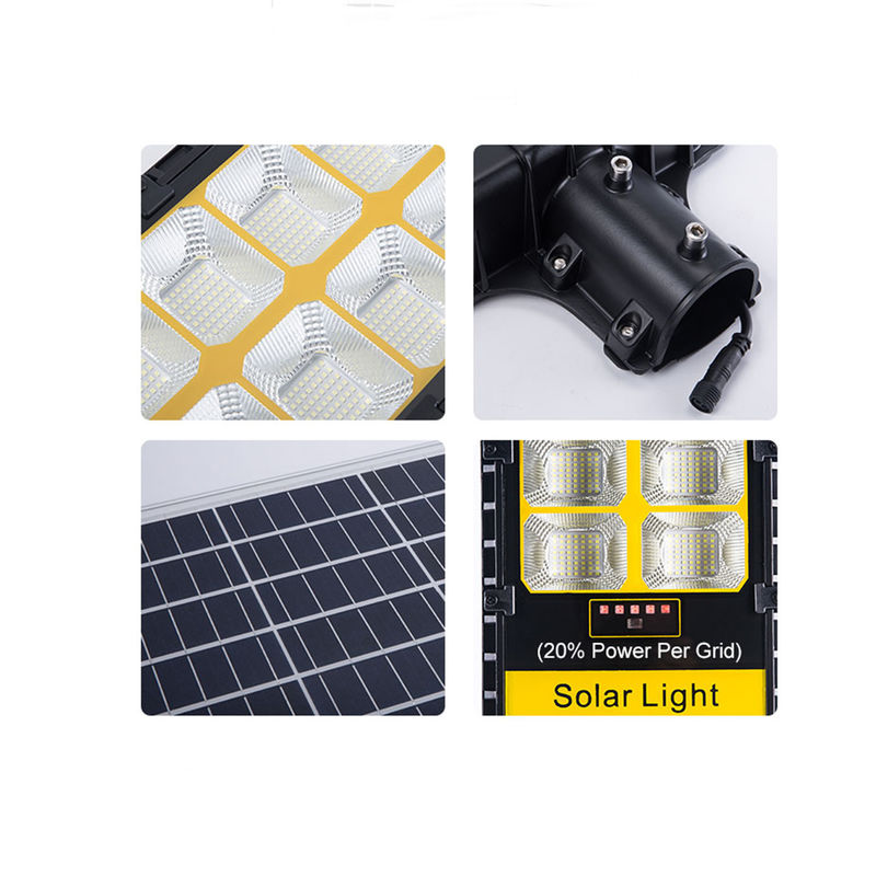 Wszystkie lampy uliczne LED o mocy IP66 Zintegrowany system energii słonecznej