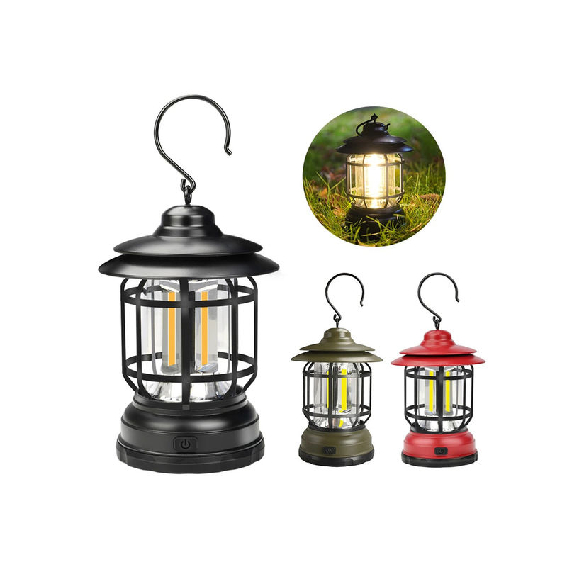 Mini Retro Solar Garden Light Lampa namiotowa Kompaktowy rozmiar Outdoor Led 13 * 12 * 20cm