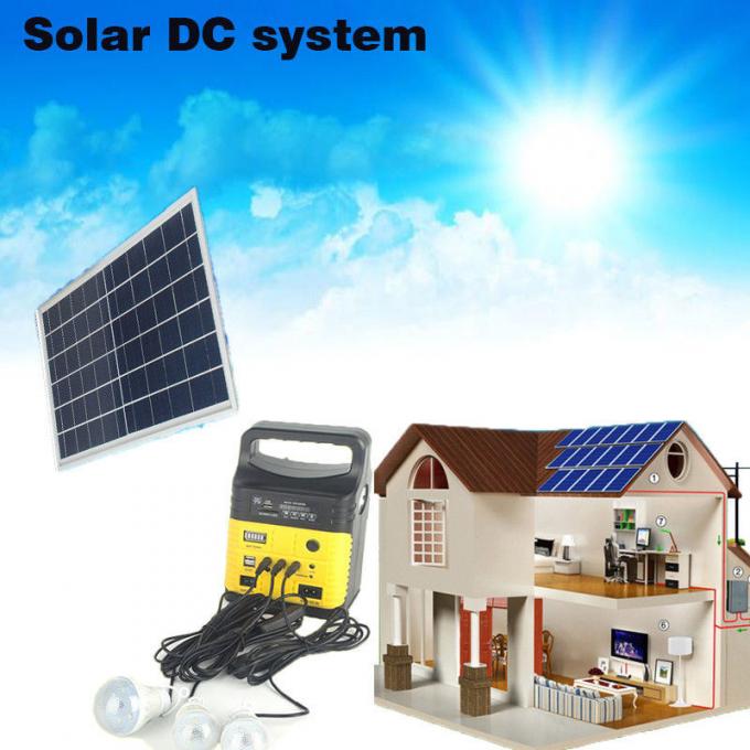 Solar FM Radio Solar Kit off Grid Solar System 10W Solar Home Light Kit Global Sunrise Lights 8