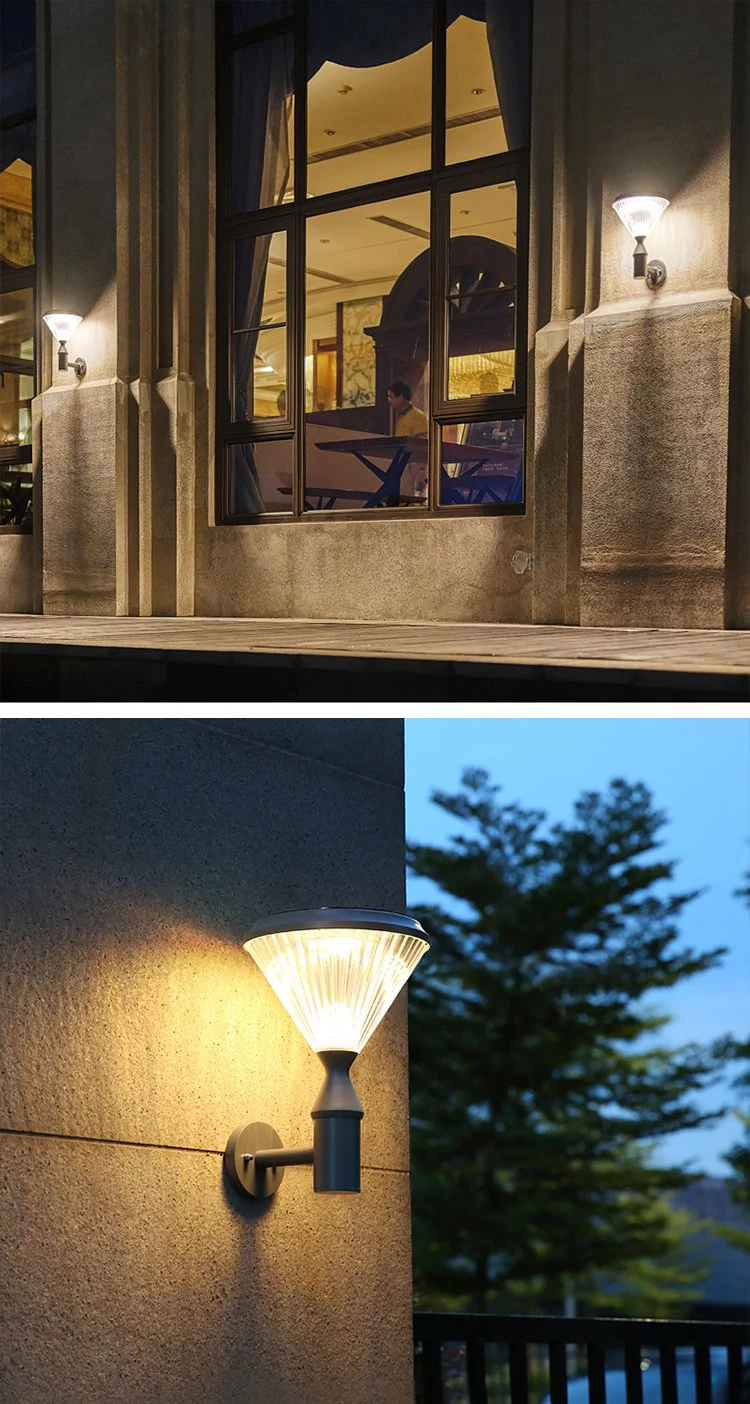 DC 6V High Brightness 5w Solar Wall Light Zewnętrzna bezprzewodowa lampa bezpieczeństwa SMD2835 1