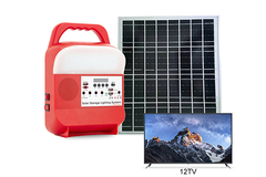 Zewnętrzna przenośna elektrownia słoneczna Power Bank Station Akumulator Camping Solar Flash Light
